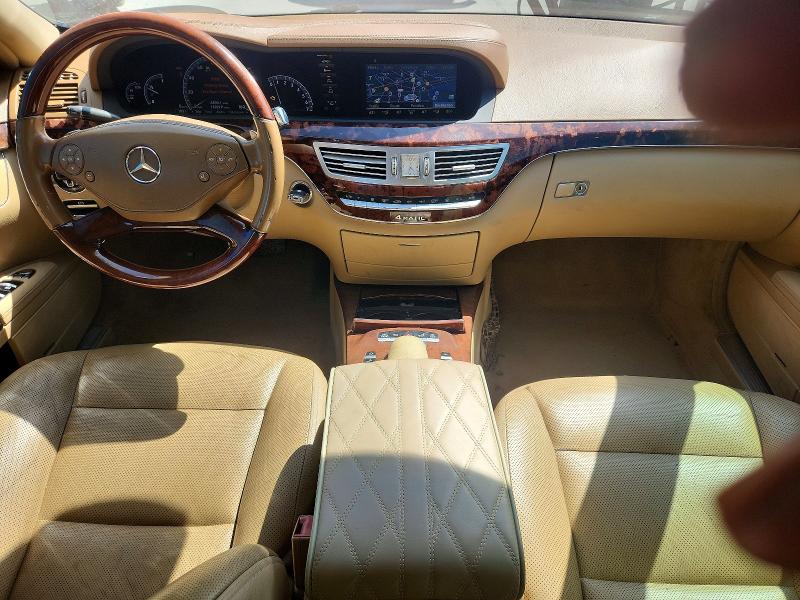 2010 Mercedes-benz S class VIN WDDNG8GB4AA315327 COPART salvage auction — SIDE, La - Permit To Sell, sold $675 on 2026-07-08 (photo 8)
