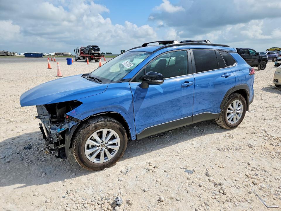 2026 Toyota Corolla cross VIN 7MUCAAAG6TV190258 COPART salvage auction — FRONT END, Tx - Certificate Of Title, sold $10,200 on 2026-08-20 (photo 1)