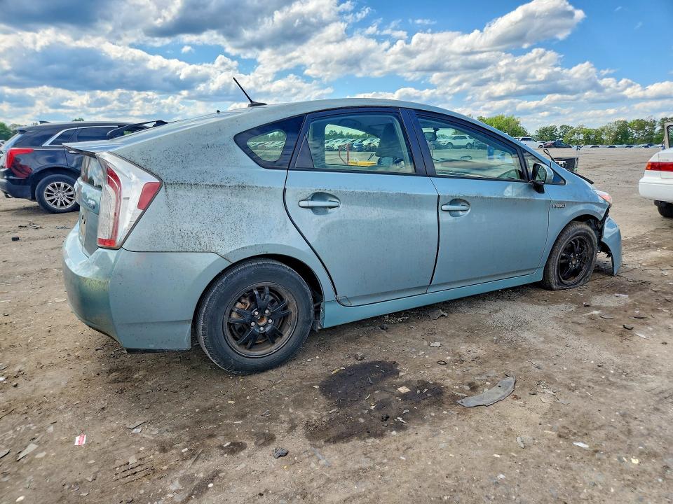 2014 Toyota Prius VIN JTDKN3DU3E1754004 COPART salvage auction — FRONT END, Va - Cert Of Title - Salvage, sold $4,100 on 2026-07-08 (photo 3)