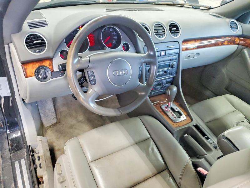 2005 Audi A4 quattro VIN WAUDT48H45K012557 COPART salvage auction — MECHANICAL, Il - Certificate Of Title, sold $350 on 2026-07-27 (photo 8)