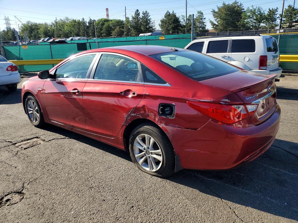 2013 Hyundai Sonata VIN 5NPEB4AC9DH729574 COPART salvage auction — REAR END, Co - Public - Salvage Title, sold $1,200 on 2026-07-18 (photo 2)