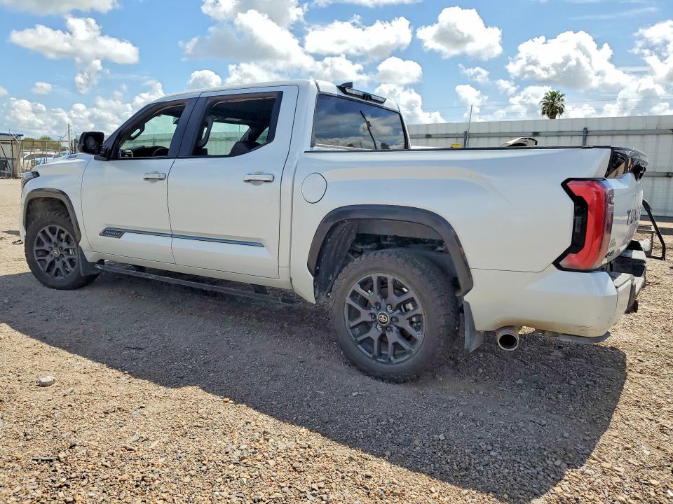 2025 Toyota Tundra VIN 5TFNC5DBXSX093206 COPART salvage auction — MINOR DENT/SCRATCHES, Tx - Salvage Vehicle Title, sold $27,000 on 2026-07-08 (photo 2)
