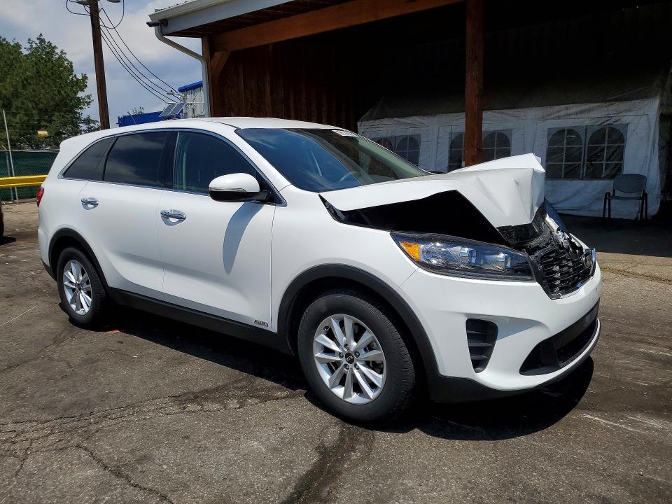 2019 Kia VIN 5XYPGDA51KG443895 COPART salvage auction — FRONT END, Co - Public - Salvage Title, sold $275 on 2026-07-28 (photo 4)