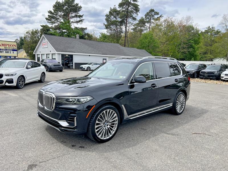 2021 BMW X7 VIN 5UXCW2C06M9F67044 COPART salvage auction — MINOR DENT/SCRATCHES, Pa - Cert Of Title (P), sold $22,900 on 2026-07-03 (photo 1)