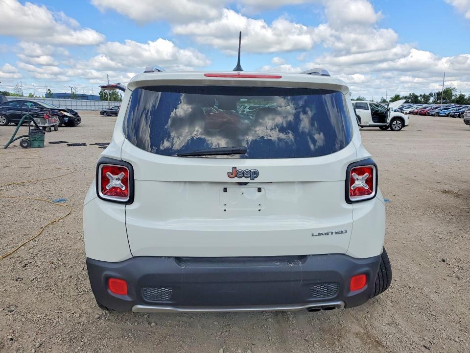 2015 Jeep Renegade VIN ZACCJADT4FPC20586 COPART salvage auction — REAR END, Ia - Cert Of Title-Salvage Title, sold $1,750 on 2026-08-05 (photo 6)