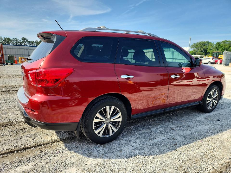 2017 Nissan Pathfinder VIN 5N1DR2MN7HC681949 COPART salvage auction — MINOR DENT/SCRATCHES, Ga - Certificate Of Title (P), sold $2,500 on 2026-07-28 (photo 3)