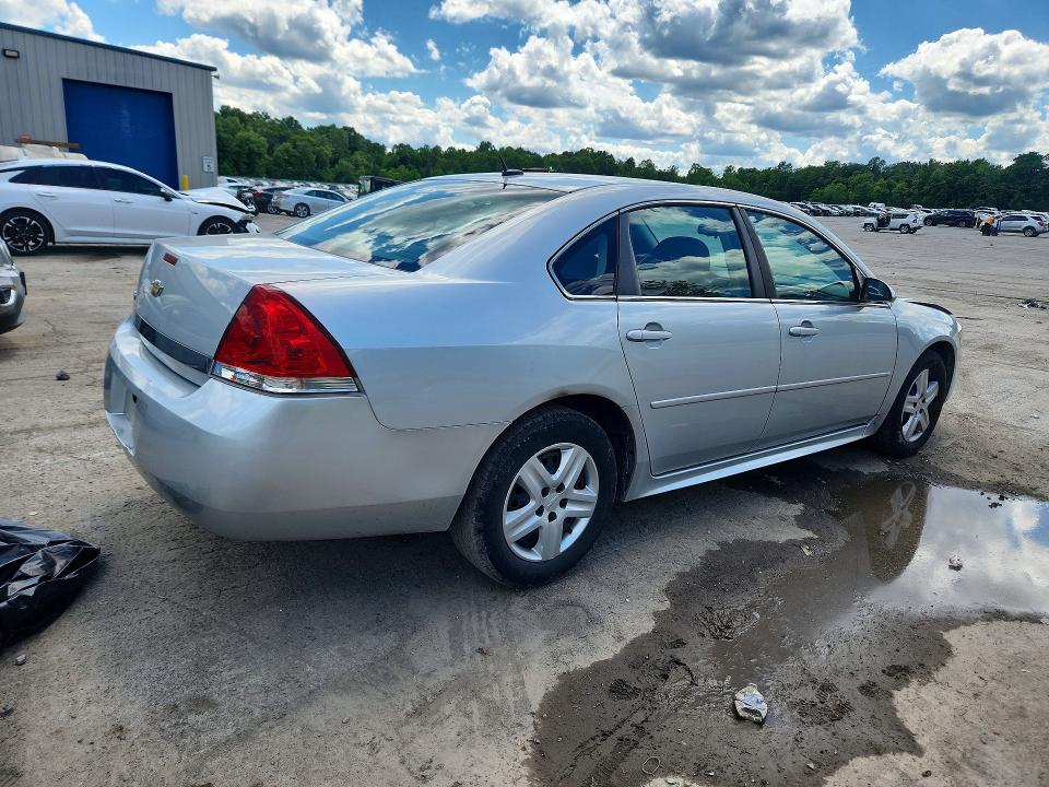 2010 Chevrolet Impala VIN 2G1WA5EN9A1101142 COPART salvage auction — FRONT END, Pa - Cert Of Salv-R=Reconstructed, sold $475 on 2026-07-02 (photo 3)