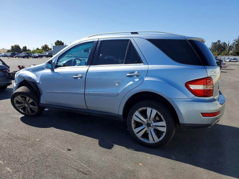 2011 Mercedes-benz M-klasse VIN 4JGBB5GB8BA647410 COPART salvage auction — FRONT END, Ca - Salvage Certificate, sold $800 on 2026-07-08 (photo 2)