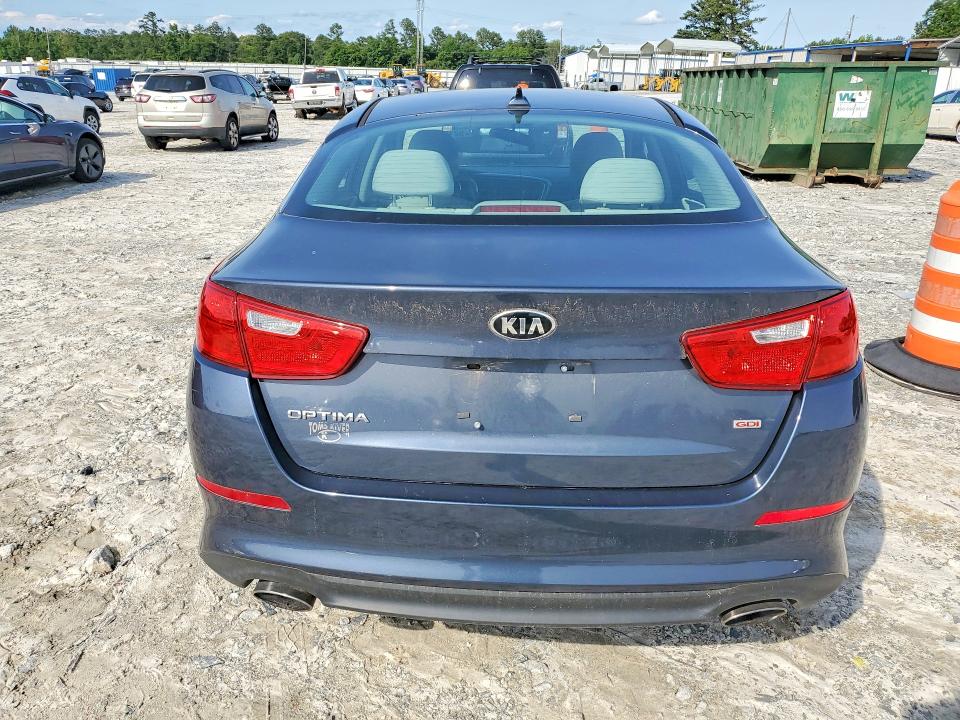 2015 Kia Optima VIN KNAGM4A78F5575686 COPART salvage auction — MECHANICAL, Mt - Certificate Of Title, sold $425 on 2026-07-13 (photo 6)