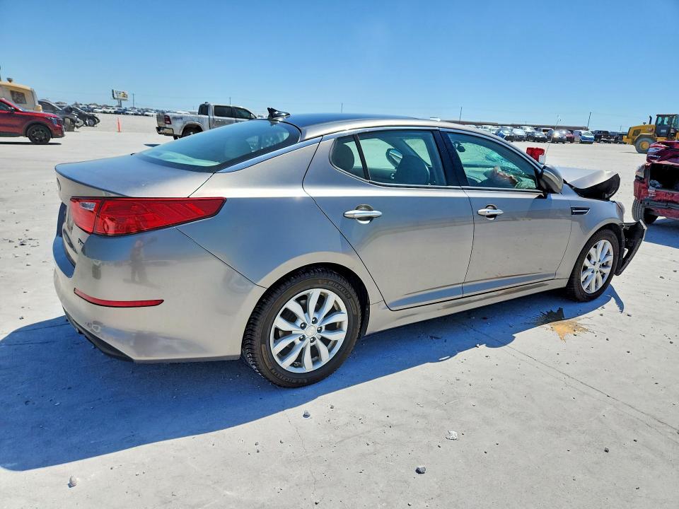 2015 Kia Optima VIN 5XXGN4A77FG413138 COPART salvage auction — FRONT END, Ok - Cert Of Title-Salvage, sold $775 on 2026-07-17 (photo 3)