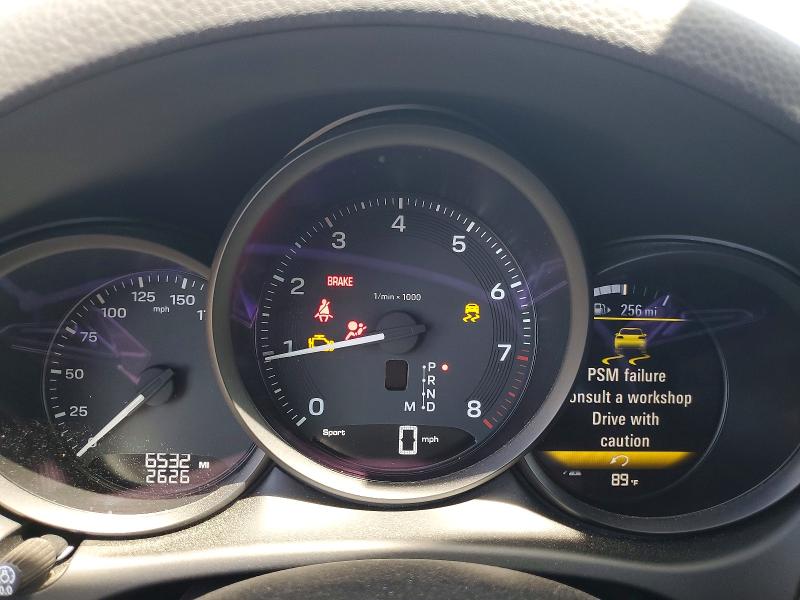 2025 Porsche Macan VIN WP1AA2A5XSLB11016 COPART salvage auction — REAR END, Tx - Salvage Vehicle Title, sold $31,250 on 2026-09-21 (photo 9)