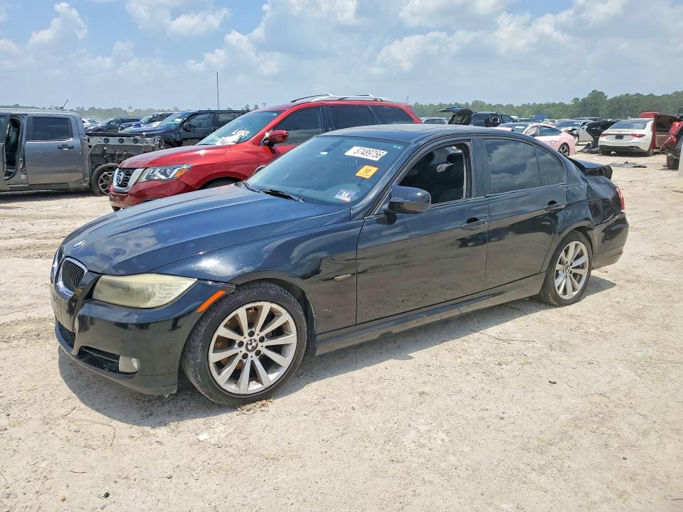 2011 BMW 3er VIN WBAPH5G58BNM79485 COPART salvage auction — REAR END, Tx - Salvage Vehicle Title, sold $650 on 2026-07-14 (photo 1)