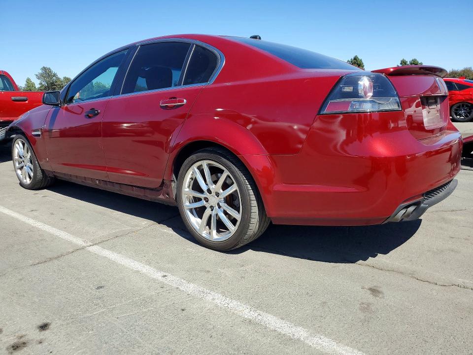 2009 Pontiac G8 VIN 6G2EC57Y19L192389 COPART salvage auction — FRONT END, Ca - Salvage Certificate, sold $7,700 on 2026-07-10 (photo 2)