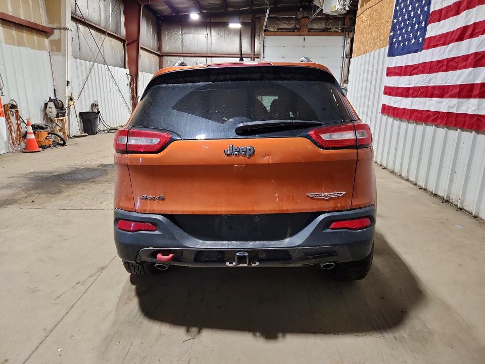 2015 Jeep Cherokee VIN 1C4PJMBS0FW544148 COPART salvage auction — FRONT END, Ak - Bill Of Sale- Salvage, sold $20 on 2026-07-21 (photo 6)