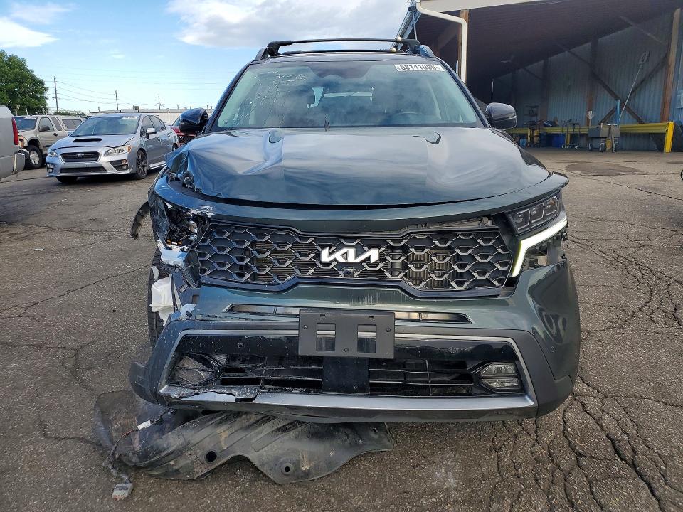 2022 Kia Sorento VIN 5XYRKDLF7NG104754 COPART salvage auction — FRONT END, Co - Salvage Title, sold $9,200 on 2026-07-21 (photo 5)