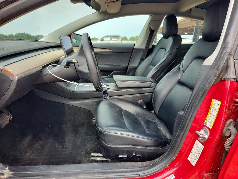 2022 Tesla Model 3 VIN 5YJ3E1EB3NF186060 COPART salvage auction — REAR END, Al - Cert Of Title-Salvage Title, sold $5,600 on 2026-07-08 (photo 7)