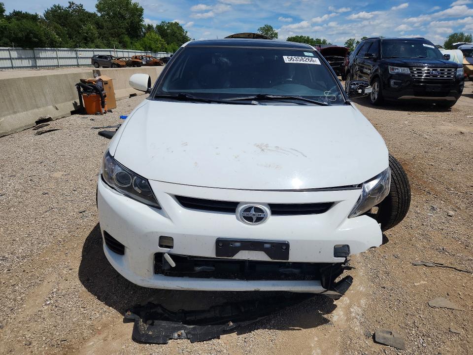 2013 Scion Tc VIN JTKJF5C71D3046975 COPART salvage auction — FRONT END, Il - Junking Cert Of A Vehicle, sold $300 on 2026-07-28 (photo 5)