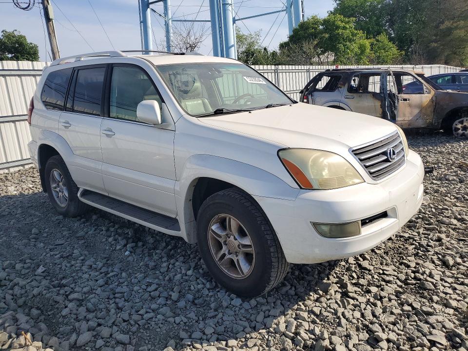 2005 Lexus Gx 470 VIN JTJBT20X550083292 COPART salvage auction — MINOR DENT/SCRATCHES, Nj - Certificate Of Title, sold $3,650 on 2026-07-13 (photo 4)
