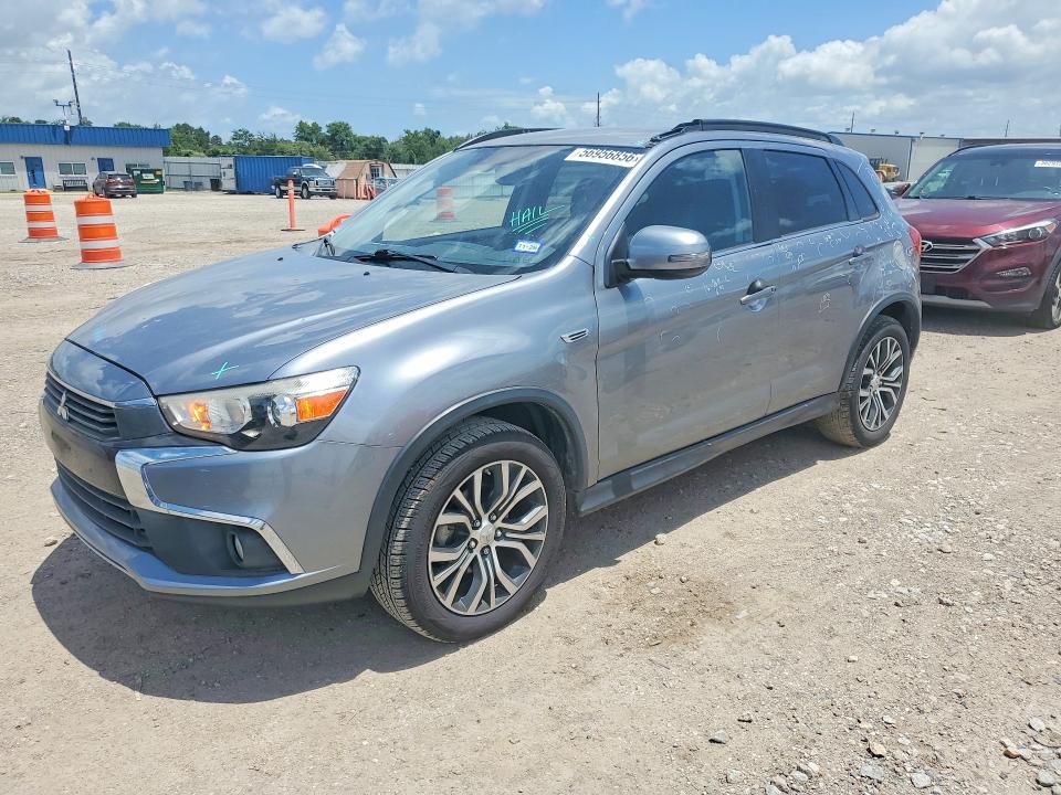 2017 Mitsubishi Outlander VIN JA4AP4AW4HZ026354 COPART salvage auction — HAIL, Tx - Certificate Of Title, sold $4,350 on 2026-07-16 (photo 1)