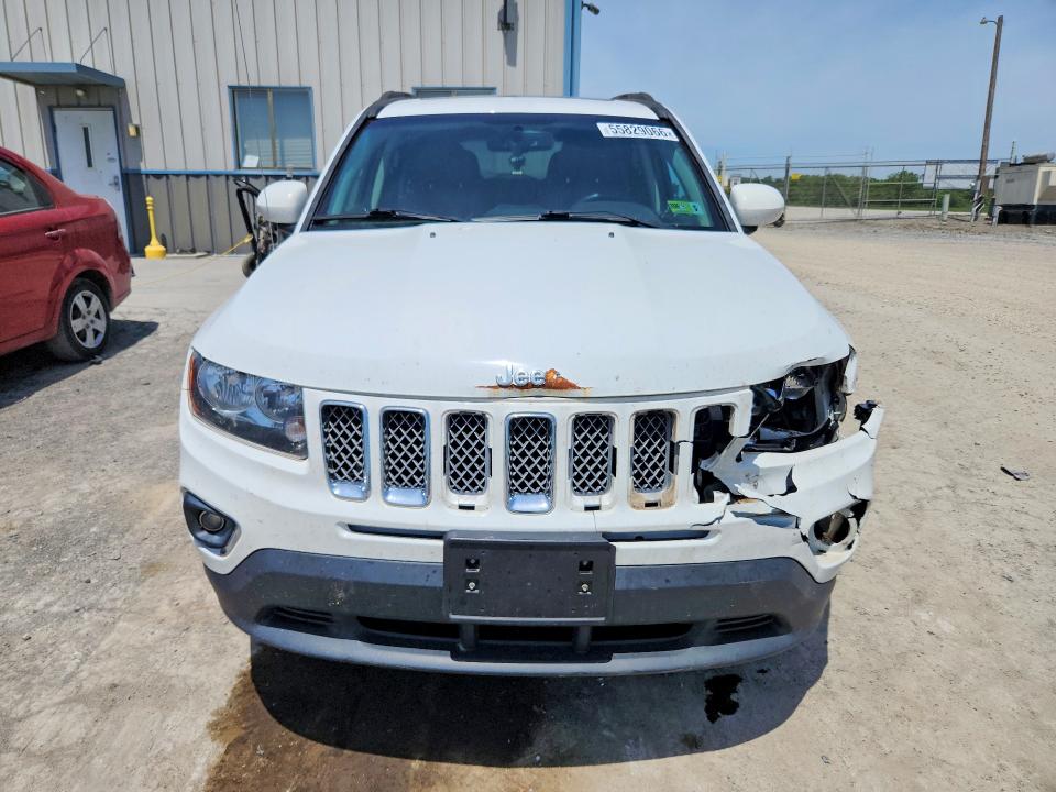 2016 Jeep Compass VIN 1C4NJDEB2GD795107 COPART salvage auction — FRONT END, Pa - Certificate Of Salvage, sold $375 on 2026-07-24 (photo 5)