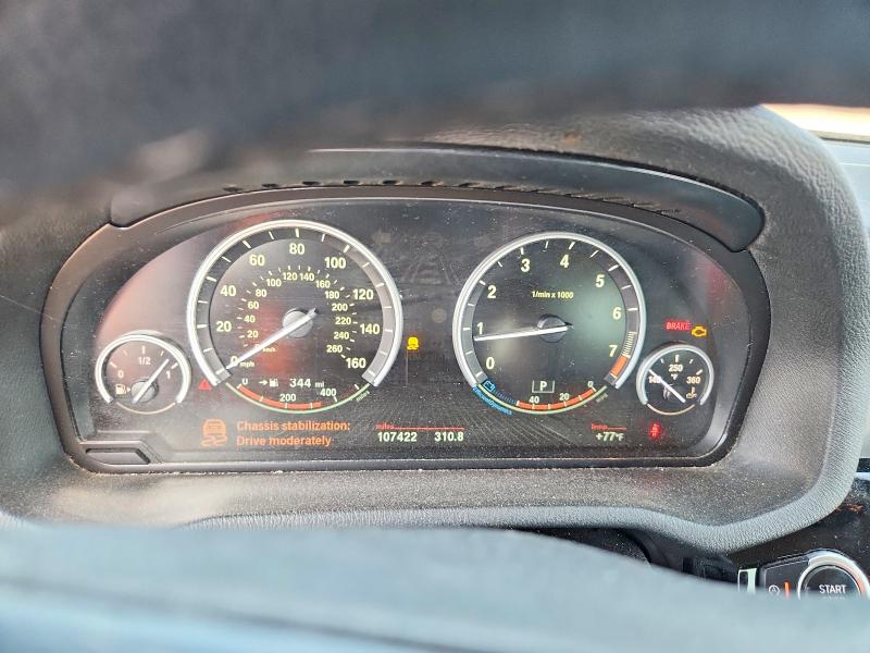 2017 BMW X3 VIN 5UXWX7C37H0W39684 COPART salvage auction — FRONT END, Ny - Mv-907A Salvage Certificate, sold $1,550 on 2026-07-20 (photo 9)