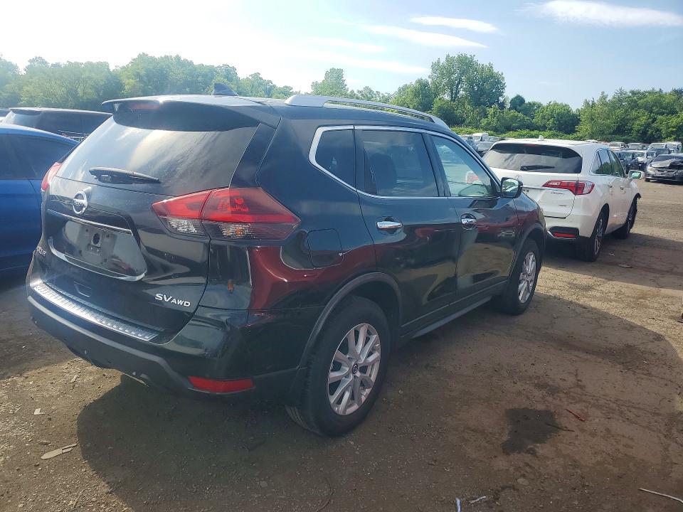 2018 Nissan Rogue VIN JN8AT2MV8JW312454 COPART salvage auction — MINOR DENT/SCRATCHES, CT - CERTIFICATE OF TITLE, sold $2,250 on 2026-07-08 (photo 3)