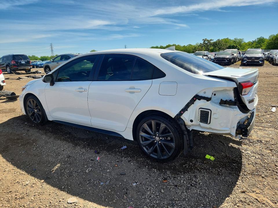 2024 Toyota Corolla VIN JTDS4MCE4R3521634 COPART salvage auction — REAR END, Il - Salvage Certificate, sold $8,600 on 2026-07-08 (photo 2)
