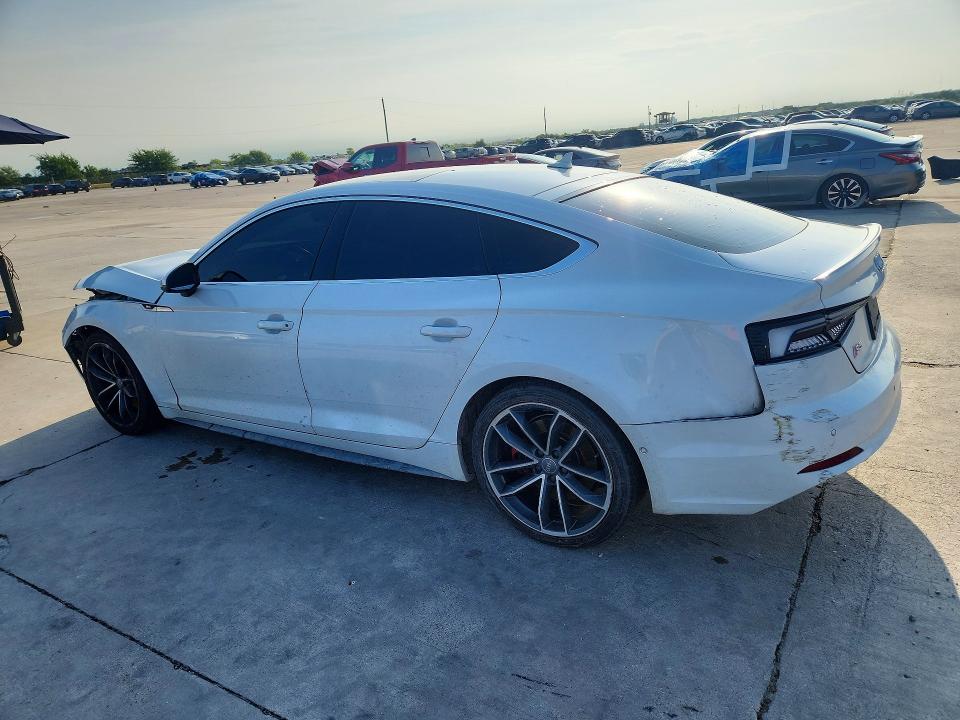 2019 Audi VIN WAUC4CF59KA017492 COPART salvage auction — FRONT END, Tx - Salvage Vehicle Title, sold $6,200 on 2026-07-30 (photo 2)