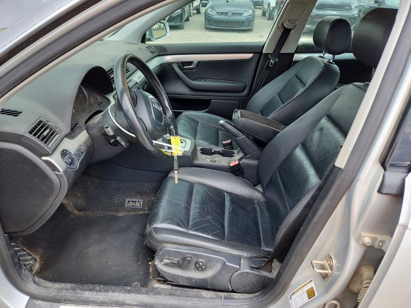 2007 Audi A4 VIN WAUDF78E57A097612 COPART salvage auction — FRONT END, Mt - Certificate Of Title, sold $1,350 on 2026-07-28 (photo 7)