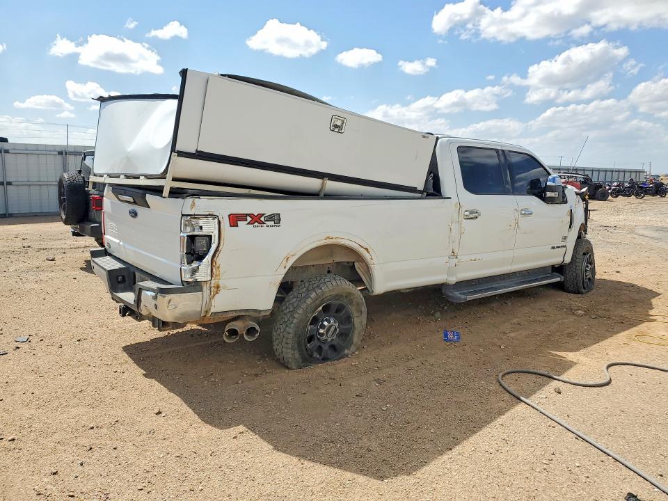 2022 Ford F-250 super duty VIN 1FT7W2BT6NEE17181 COPART salvage auction — FRONT END, TX - CERTIFICATE OF TITLE, sold $8,700 on 2026-07-28 (photo 3)