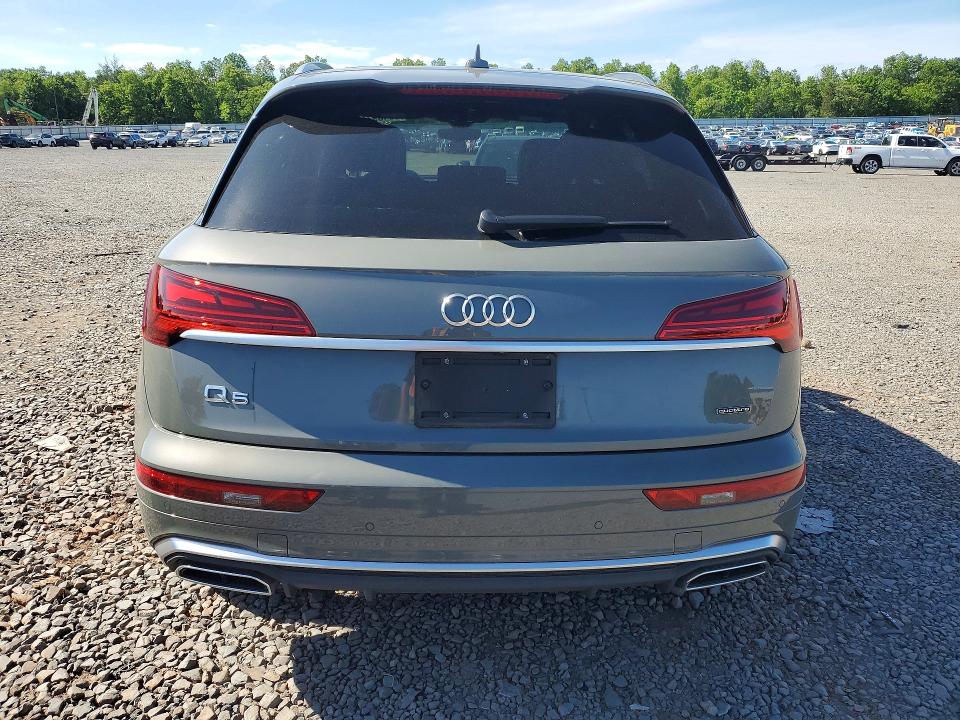 2023 Audi Q5 VIN WA1FAAFY0P2193673 COPART salvage auction — FRONT END, Nj - Cert Of Title-Salvage, sold $16,500 on 2026-07-17 (photo 6)