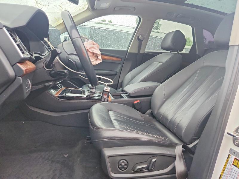 2021 Audi Q5 VIN WA1BAAFY2M2020215 COPART salvage auction — FRONT END, Ma - Cert Of Title-Salvage, sold $4,500 on 2026-07-23 (photo 7)