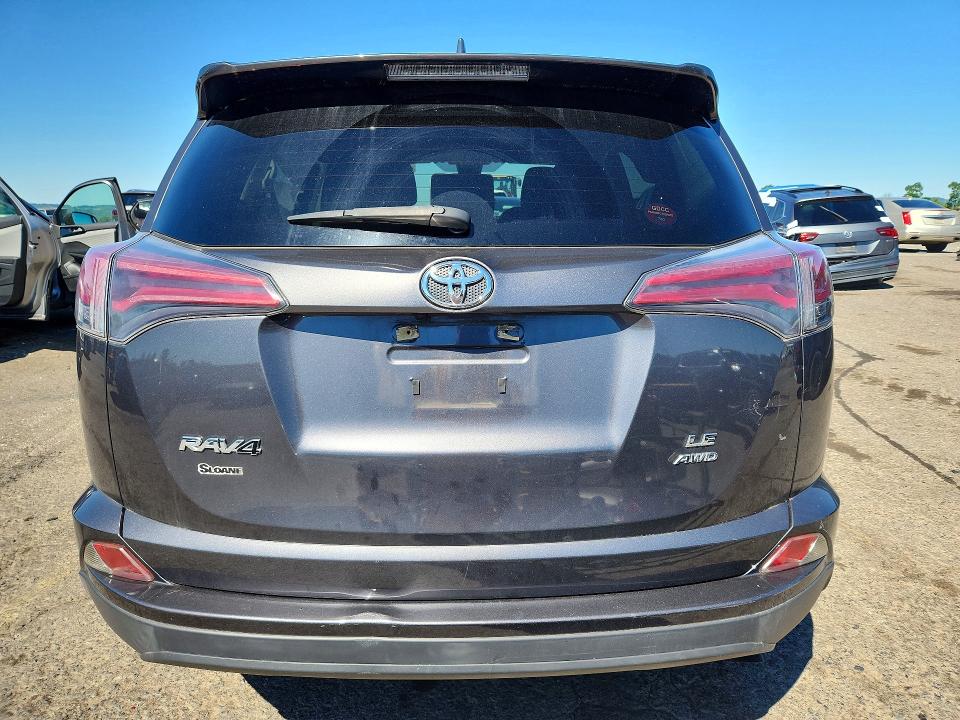 2018 Toyota Rav 4 VIN JTMBFREV5JJ222125 COPART salvage auction — FRONT END, Pa - Certificate Of Salvage, sold $4,400 on 2026-07-28 (photo 6)