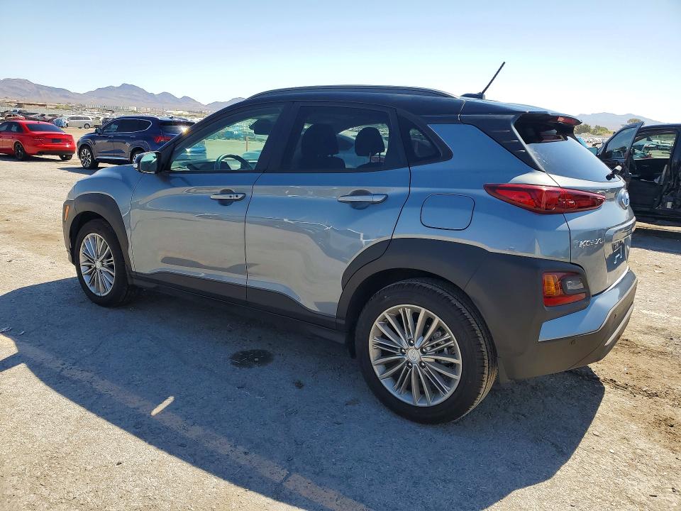 2019 Hyundai VIN KM8K22AAXKU230867 COPART salvage auction — SIDE, Nv - Salvage Title, sold $3,550 on 2026-07-15 (photo 2)