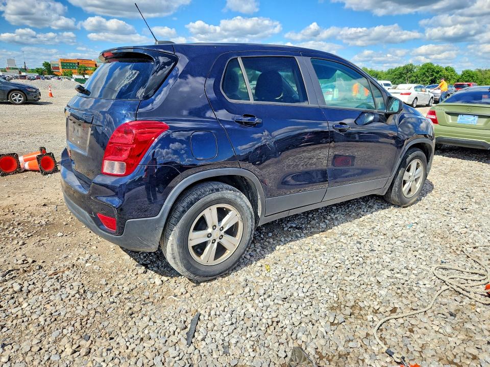 2021 Chevrolet Trax VIN KL7CJKSB0MB314467 COPART salvage auction — FRONT END, Oh - Certificate Of Title (P), sold $3,450 on 2026-07-09 (photo 3)