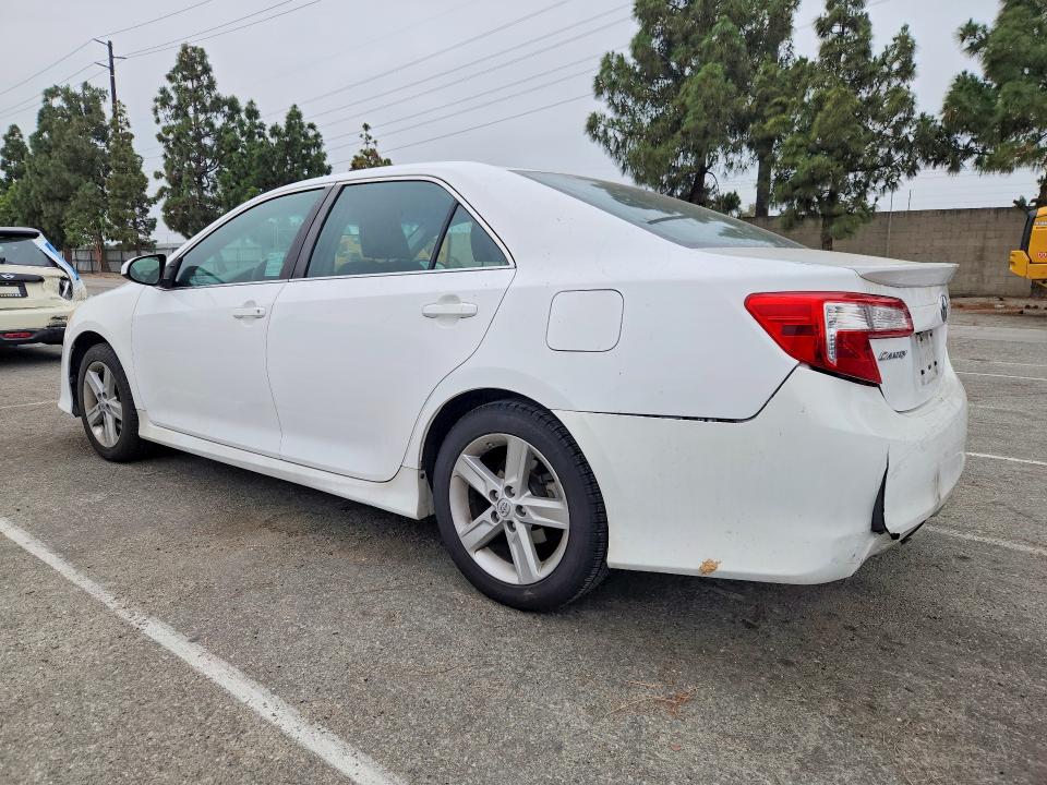 2014 Toyota VIN 4T1BF1FK8EU820974 COPART salvage auction — REAR END, Ca - Salvage Certificate, sold $2,450 on 2026-07-03 (photo 2)