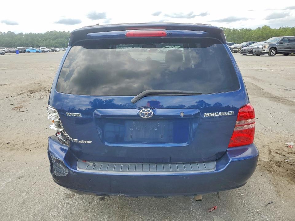 2002 Toyota Highlander VIN JTEHF21A820090792 COPART salvage auction — FRONT END, Id - Salvage Certificate Of Title, sold $975 on 2026-07-23 (photo 6)
