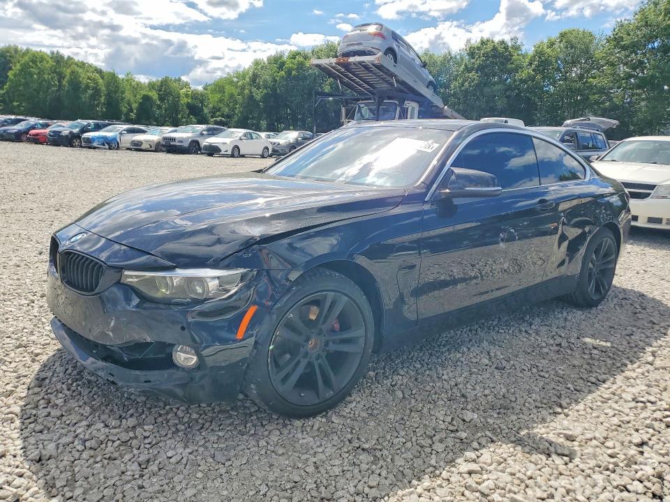 2020 BMW 4er VIN WBA4W5C01LFH22717 COPART salvage auction — FRONT END, Ma - Cert Of Title-Salvage, sold $6,500 on 2026-07-08 (photo 1)