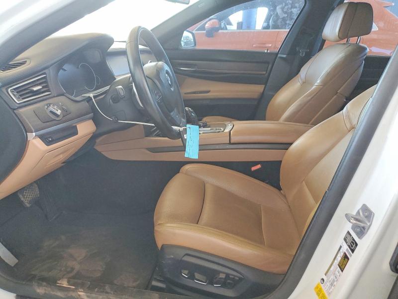 2014 BMW 7er VIN WBAYA8C51ED825077 COPART salvage auction — FRONT END, Az - Cert Of Title - Salvage, sold $550 on 2026-07-21 (photo 7)