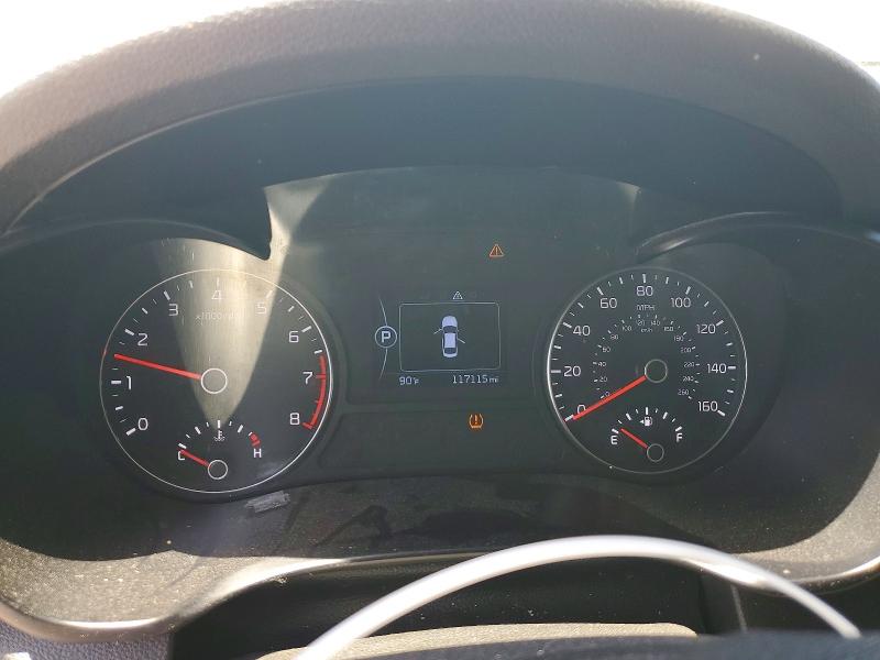 2018 Kia Optima VIN 5XXGT4L30JG262331 COPART salvage auction — FRONT END, Id - Salvage Certificate Of Title, sold $100 on 2026-07-23 (photo 9)