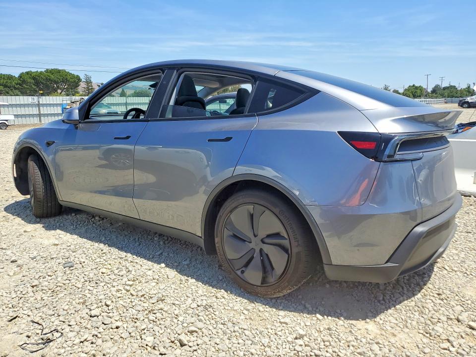 2026 Tesla Model y VIN 7SAYGDEEXTF460740 COPART salvage auction — SIDE, Ca - Salvage Certificate, sold $8,500 on 2026-07-21 (photo 2)