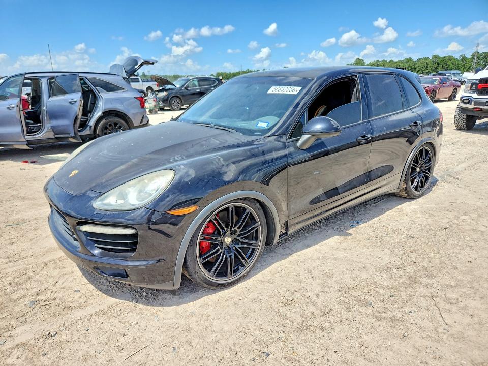 2011 Porsche Cayenne VIN WP1AC2A26BLA85286 COPART salvage auction — WATER/FLOOD, TX - SALVAGE TITLE-FLOOD DAMAGE, sold $1,850 on 2026-07-07 (photo 1)