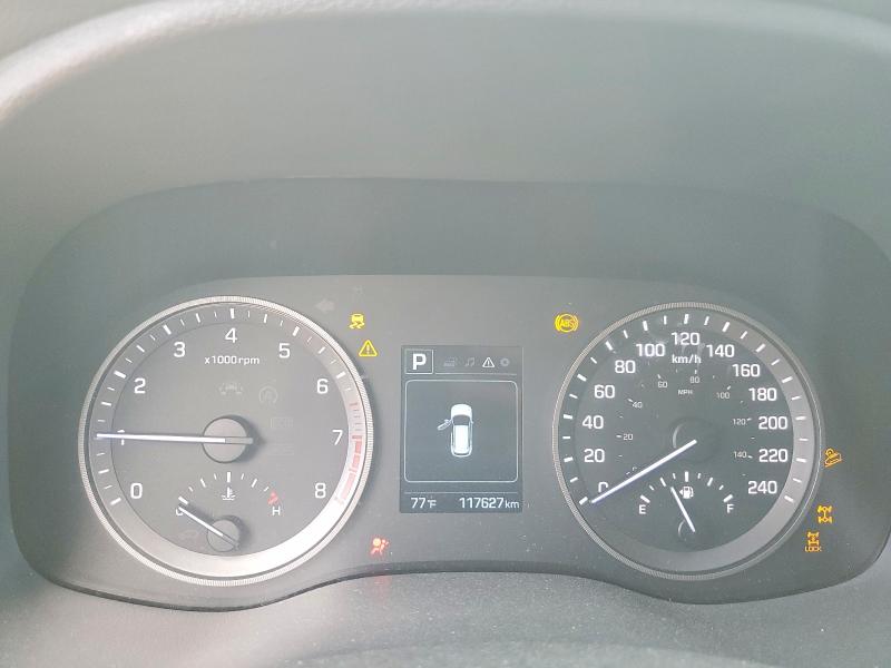 2016 Hyundai Tucson VIN KM8J3CA42GU185889 COPART salvage auction — FRONT END, On - Permit Salvage, sold $4,000 on 2026-07-16 (photo 9)