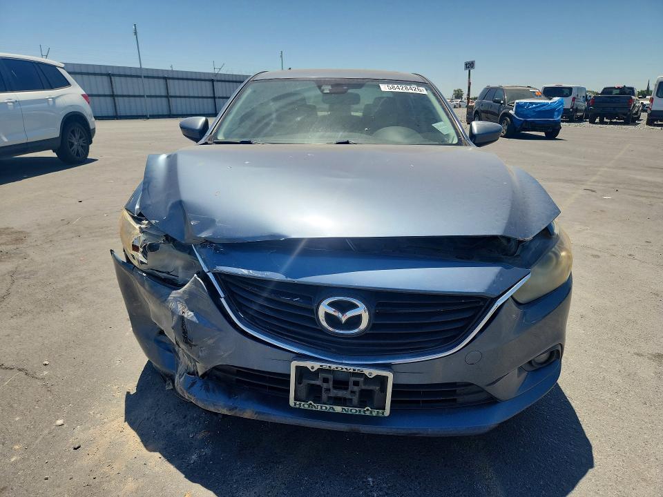 2014 Mazda 6 VIN JM1GJ1W52E1113065 COPART salvage auction — FRONT END, Ca - Salvage Certificate, sold $675 on 2026-07-02 (photo 5)