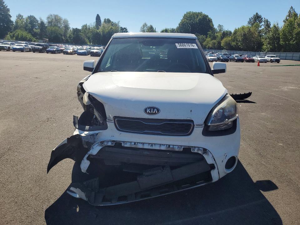 2013 Kia Soul VIN KNDJT2A51D7584133 COPART salvage auction — FRONT END, Or - Salvage Title Certificate, sold $275 on 2026-07-15 (photo 5)