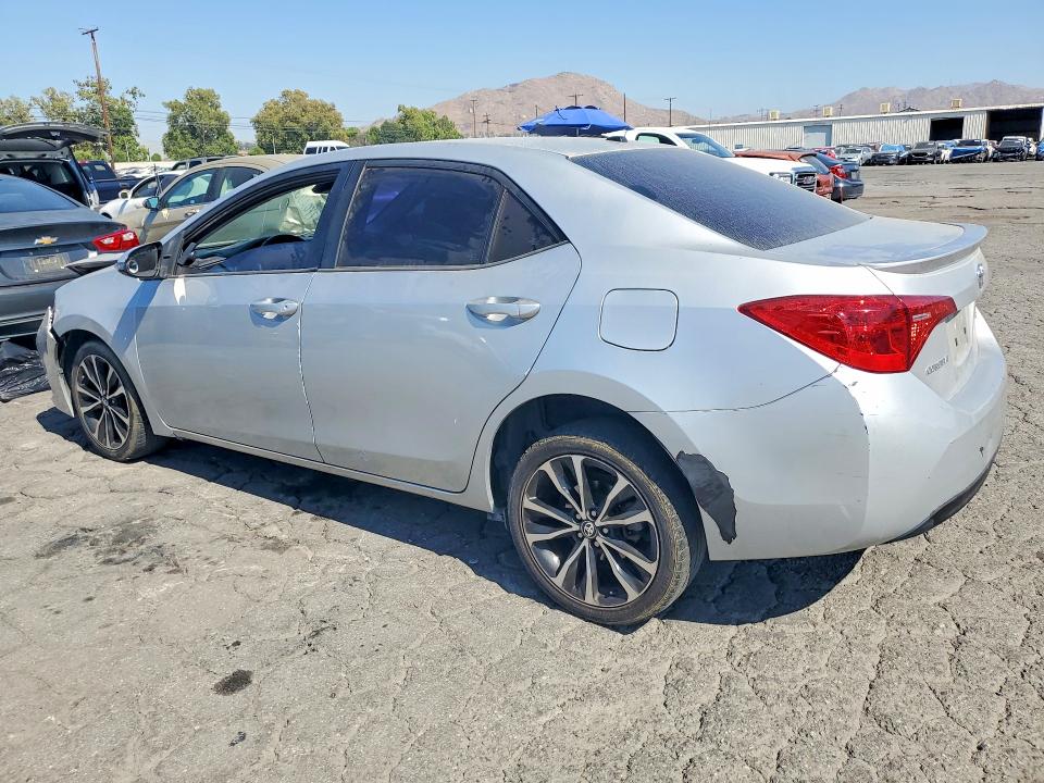 2017 Toyota Corolla VIN 5YFBURHE6HP655671 COPART salvage auction — FRONT END, CA - SALVAGE CERTIFICATE, sold $3,550 on 2026-07-16 (photo 2)