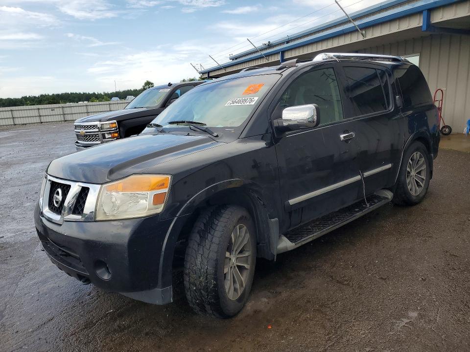 2015 Nissan Armada VIN 5N1BA0ND6FN613703 — COPART salvage auction photo