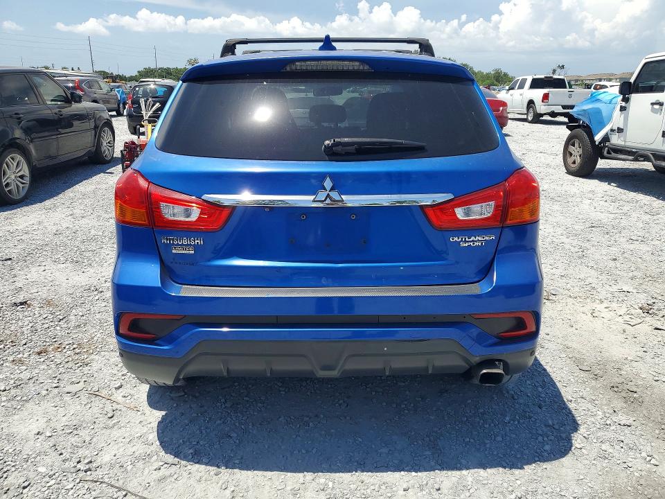 2018 Mitsubishi Outlander VIN JA4AP3AUXJU014303 COPART salvage auction — FRONT END, Fl - Cert Of Title Slvg Rebuildable, sold $1,550 on 2026-07-17 (photo 6)
