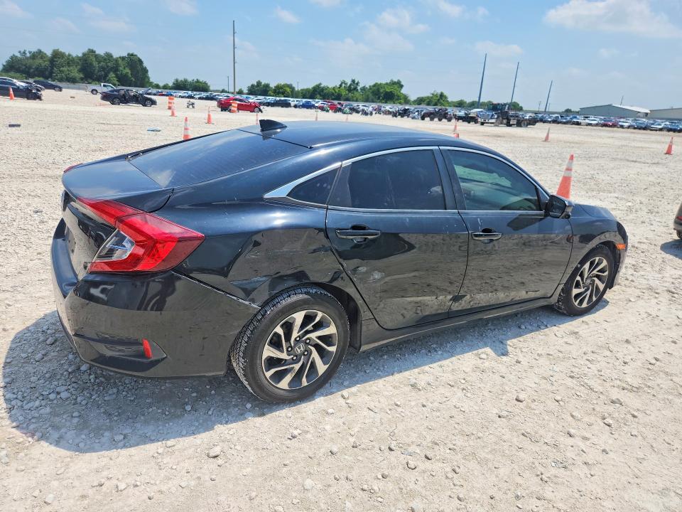 2018 Honda Civic VIN 19XFC2F76JE003169 COPART salvage auction — SIDE, Tx - Salvage Vehicle Title, sold $2,000 on 2026-07-09 (photo 3)