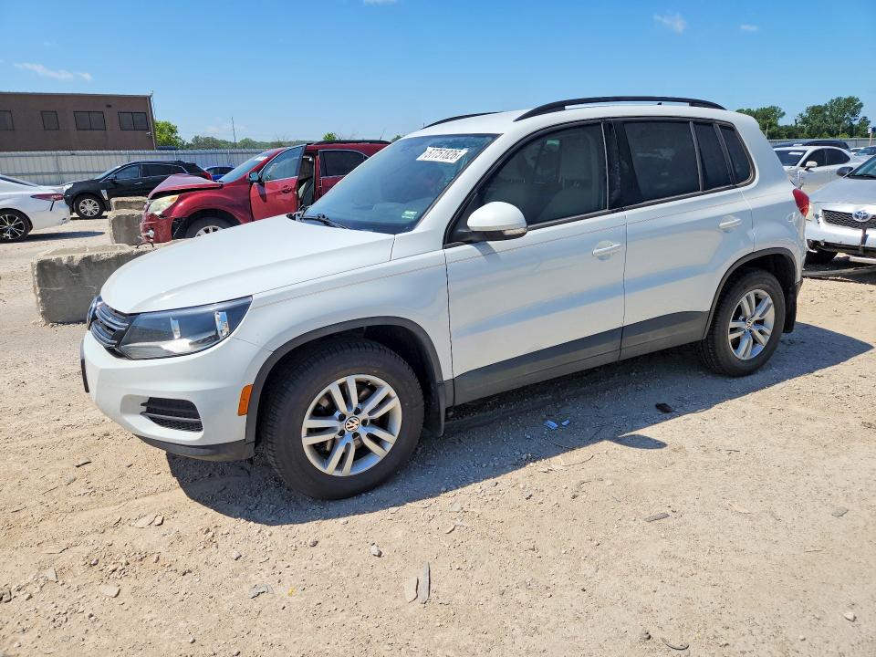 2017 Volkswagen VIN WVGAV7AX5HK026552 COPART salvage auction — HAIL, Mo - Dealer Only Clean Title, sold $1,500 on 2026-07-14 (photo 1)